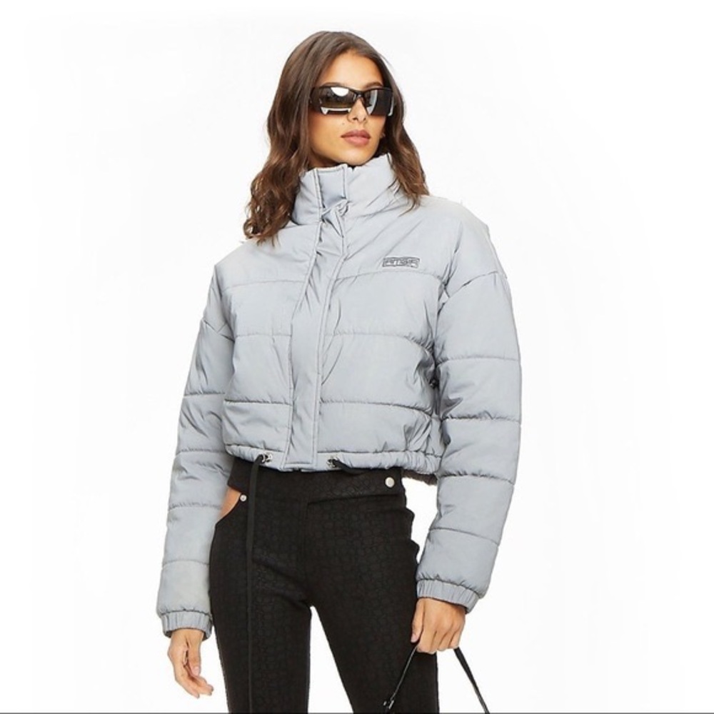 I.AM.GIA Hersilla Reflective Silver Puffer